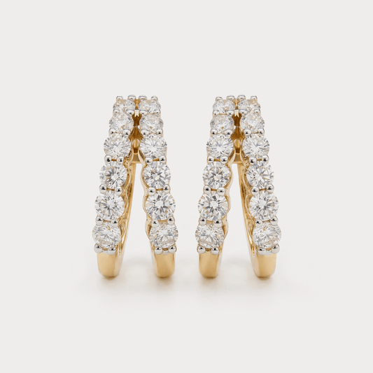 Gyra Diamond Earrings