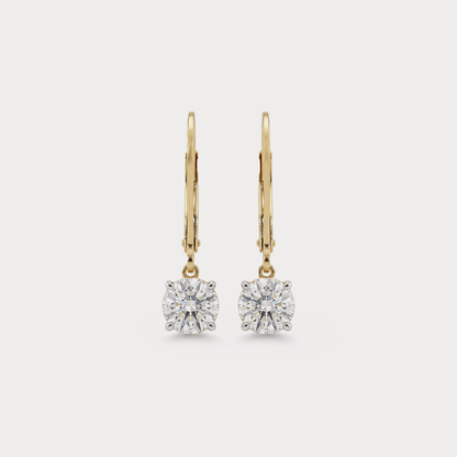 Slope Diamond Earrings