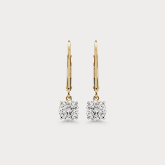 Slope Diamond Earrings