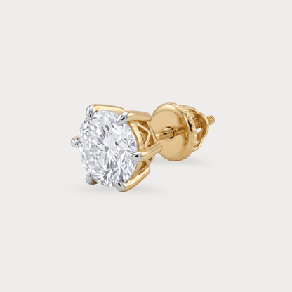 Enthrall Solitaire Diamond EarRing