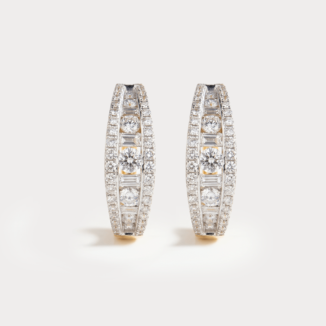 Round Diamond EarRing