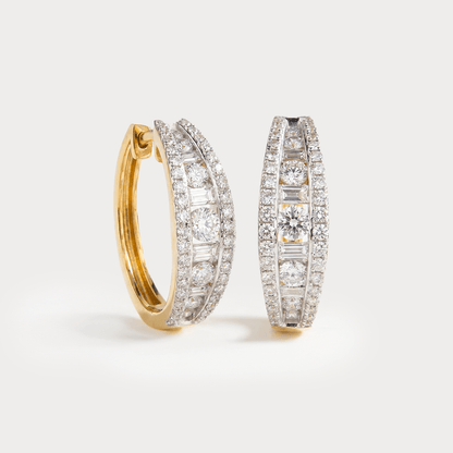 Round Diamond EarRing