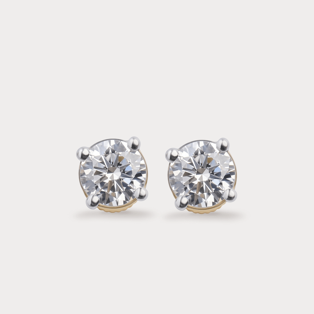 Beauteous Mini Solitaire Diamond EarRing