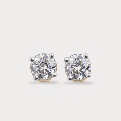 Beauteous Mini Solitaire Diamond EarRing