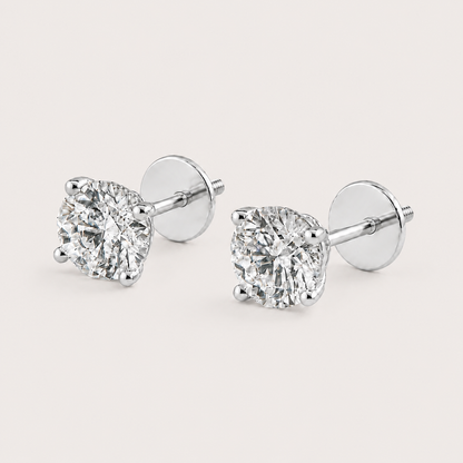Fulgor Solitaire Diamond EarRing