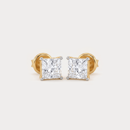 Chiarore Mini Solitaire Diamond Earrings