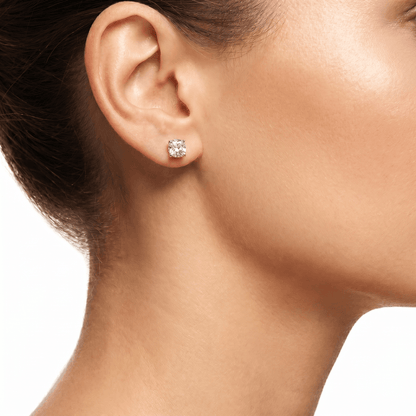 Grand Lumière 1 Crt Solitaire Diamond EarRing