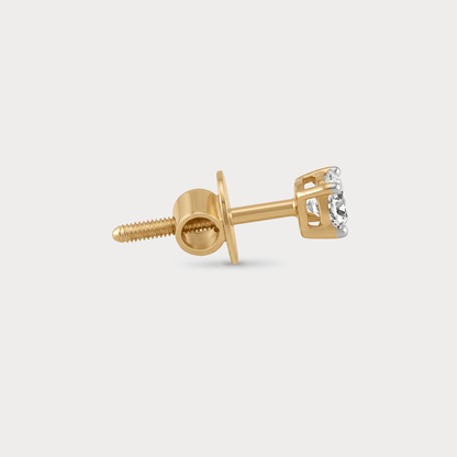 Glintwood Men's Diamond Stud Earrings