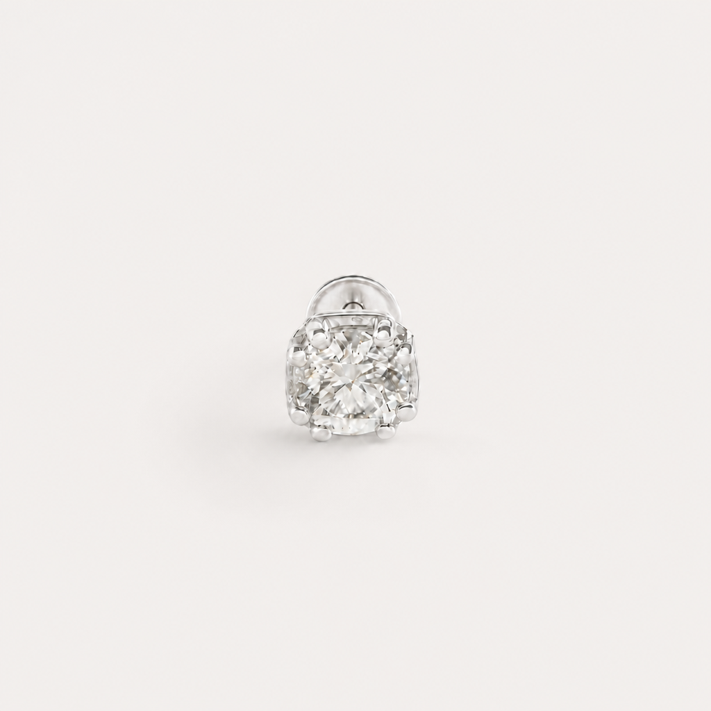 Luxe Mens Diamond Stud
