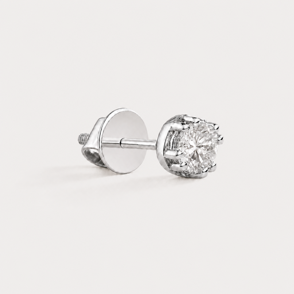 Luxe Mens Diamond Stud