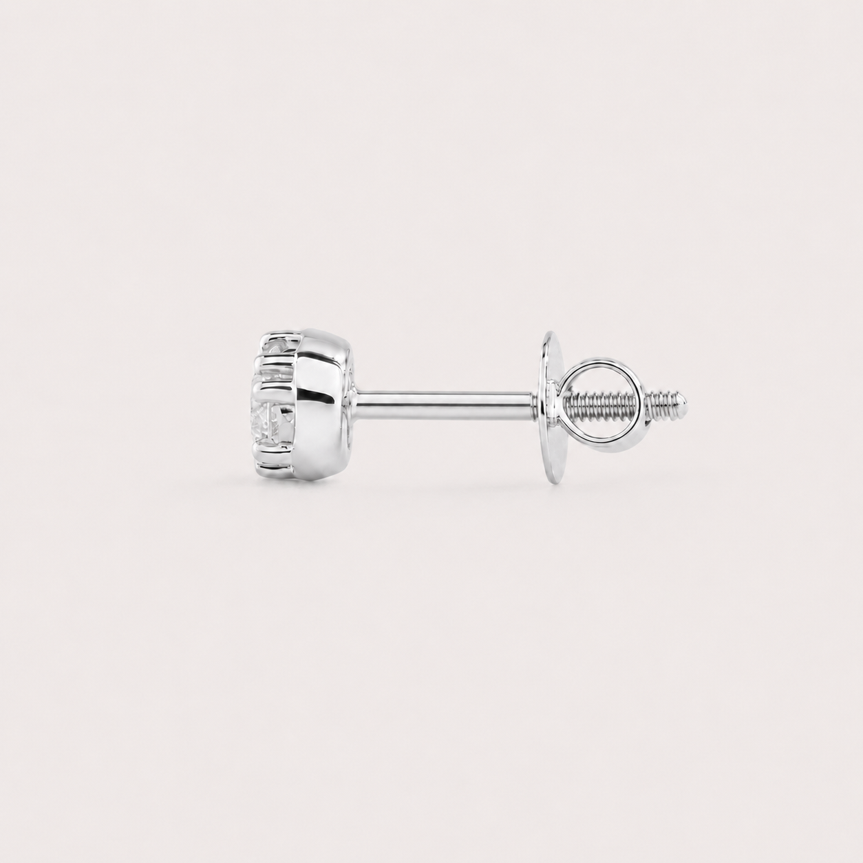 Luxe Mens Diamond Stud