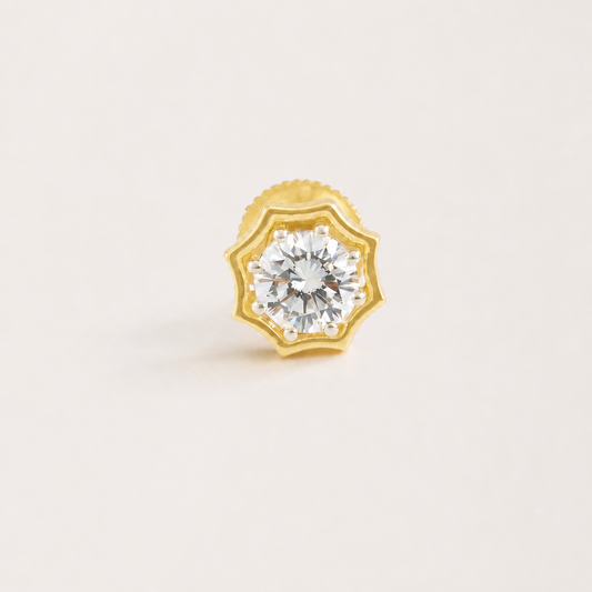 Raffiné Mens Diamond Stud