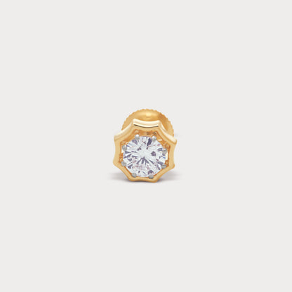 Aureole Diamond Studs