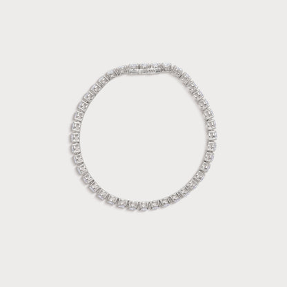 The Grand Tennis Bracelet: Elegant diamond tennis bracelet featuring brilliant-cut diamonds in a secure setting, perfect for luxury diamond jewelry.