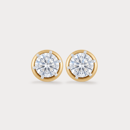 Airlight Mini-Solitaire Diamond Studs