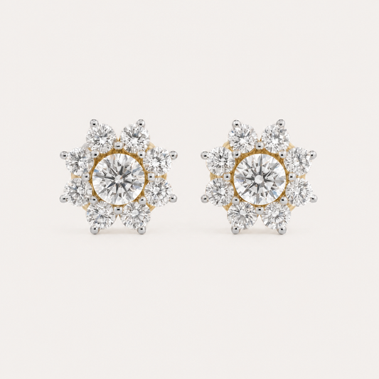 Celestia Nakshatra Diamond Earrings