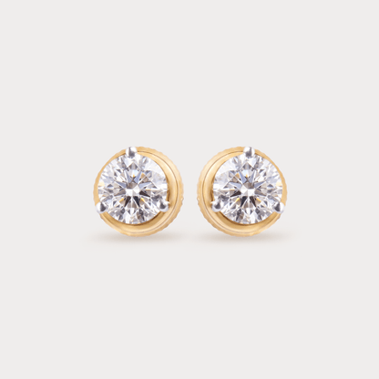 Windborne Mini-Solitaire Diamond Studs