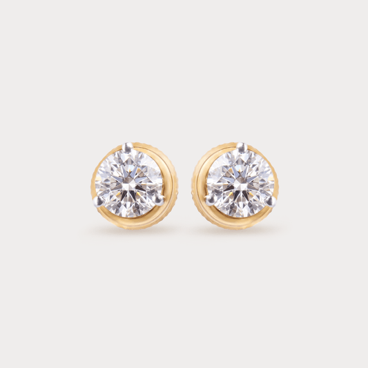 Windborne Mini-Solitaire Diamond Studs