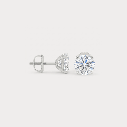 Statement of Grace 1 Crt Solitaire Diamond EarRing