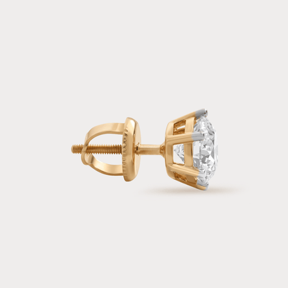 Eblouissant Solitaire Diamond Earrings
