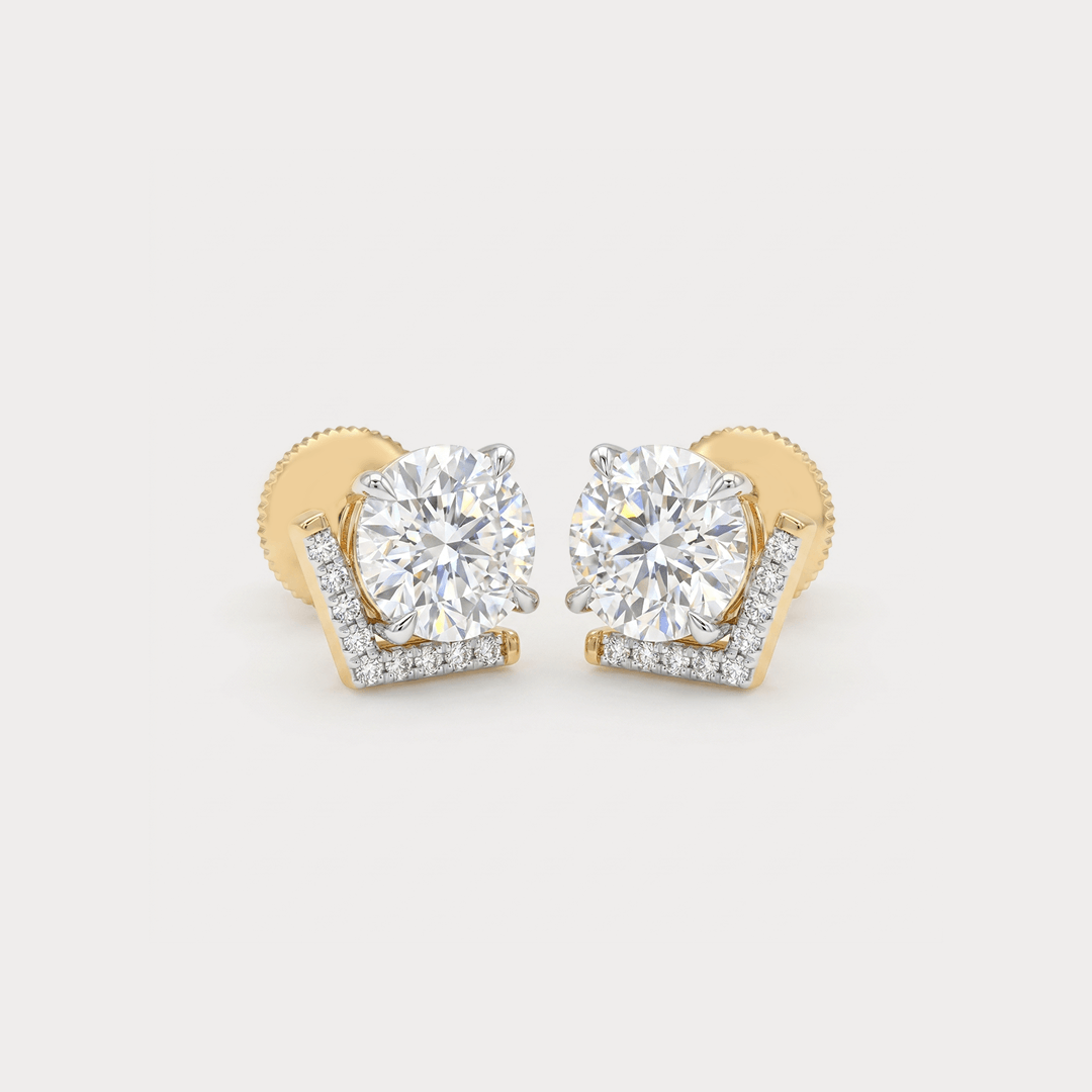 Gilt Diamond EarRing