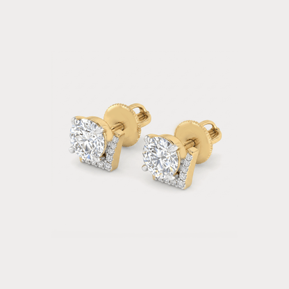 Gilt Diamond EarRing