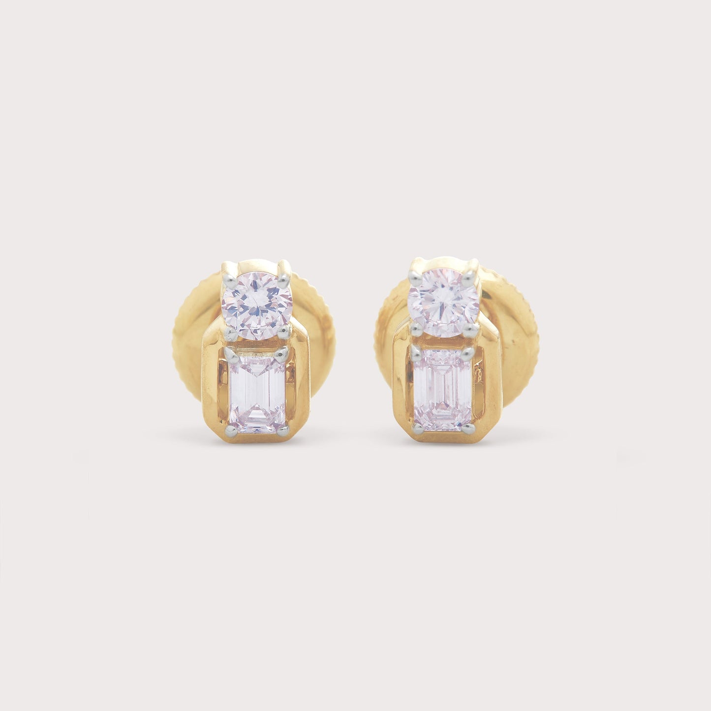 Meriza Diamond Studs