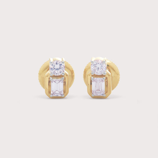 Meriza Diamond Studs