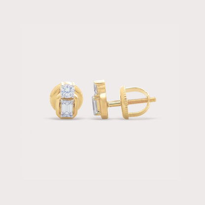 Meriza Diamond Studs
