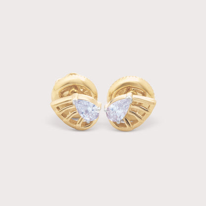 Cowrie Diamond Studs