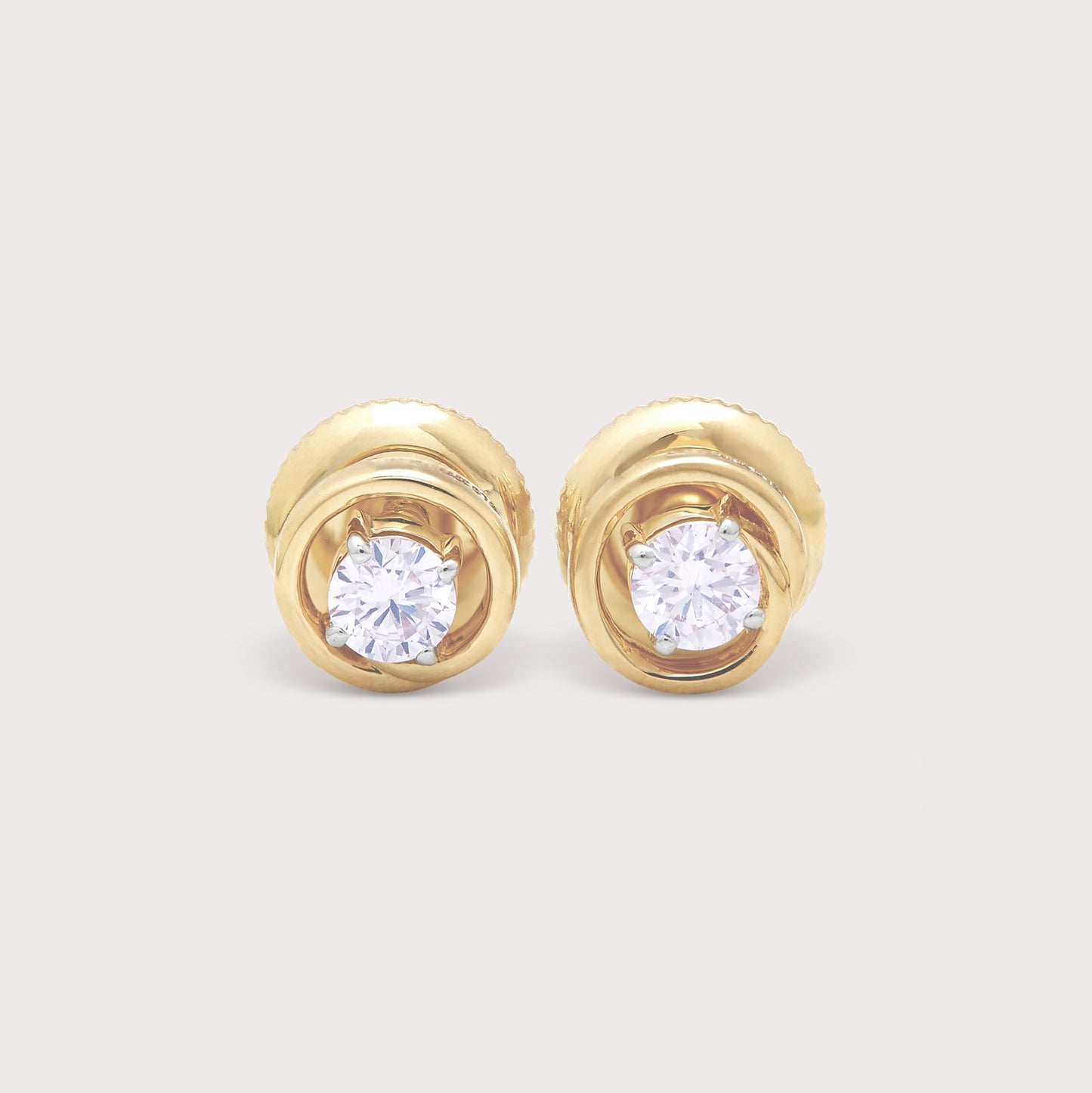 Angel Diamond Studs