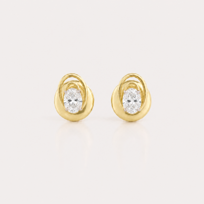 Diana Diamond Studs
