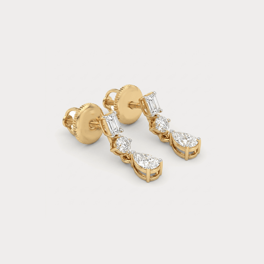 Gouttes de Lumière Diamond Drop Earrings