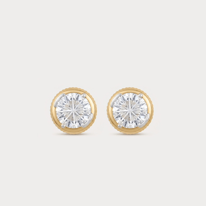 Lightspun Mens Diamond Studs