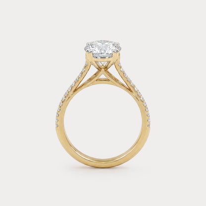 Ame Soeur Solitaire Diamond Ring