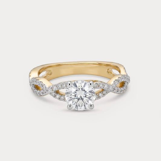 Dulce Amor Solitaire Diamond Ring