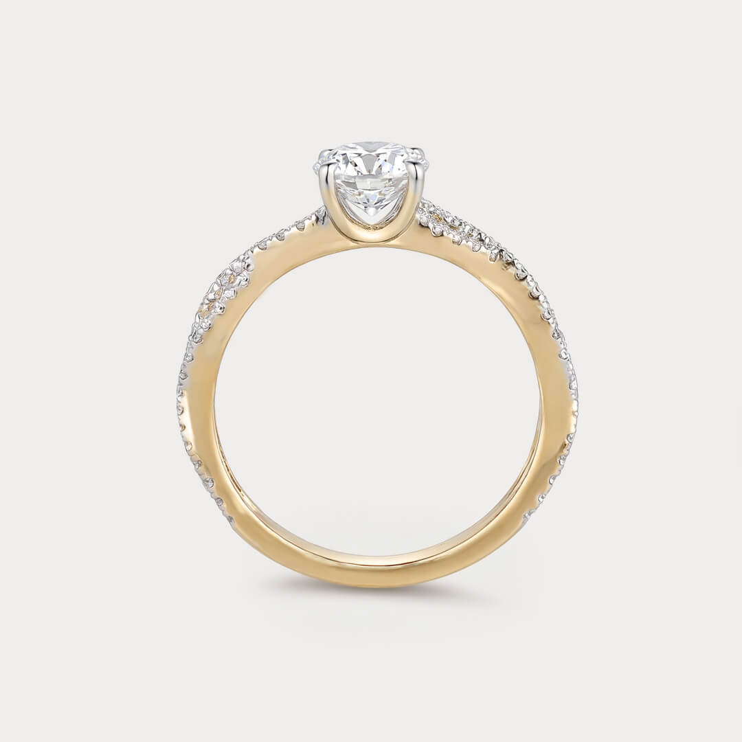 Dulce Amor Solitaire Diamond Ring