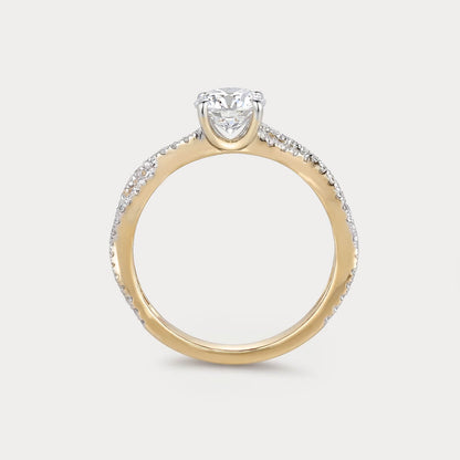 Dulce Amor Solitaire Diamond Ring
