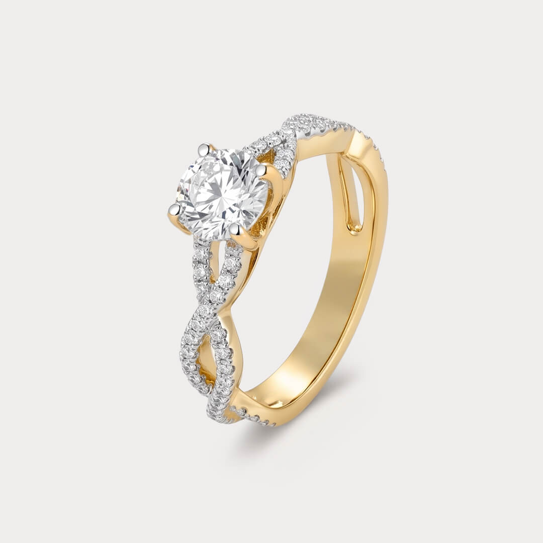 Dulce Amor Solitaire Diamond Ring