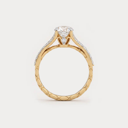 Alma Gemela Solitaire Diamond Ring