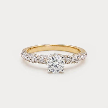 Sol Naciente Solitaire Diamond Ring