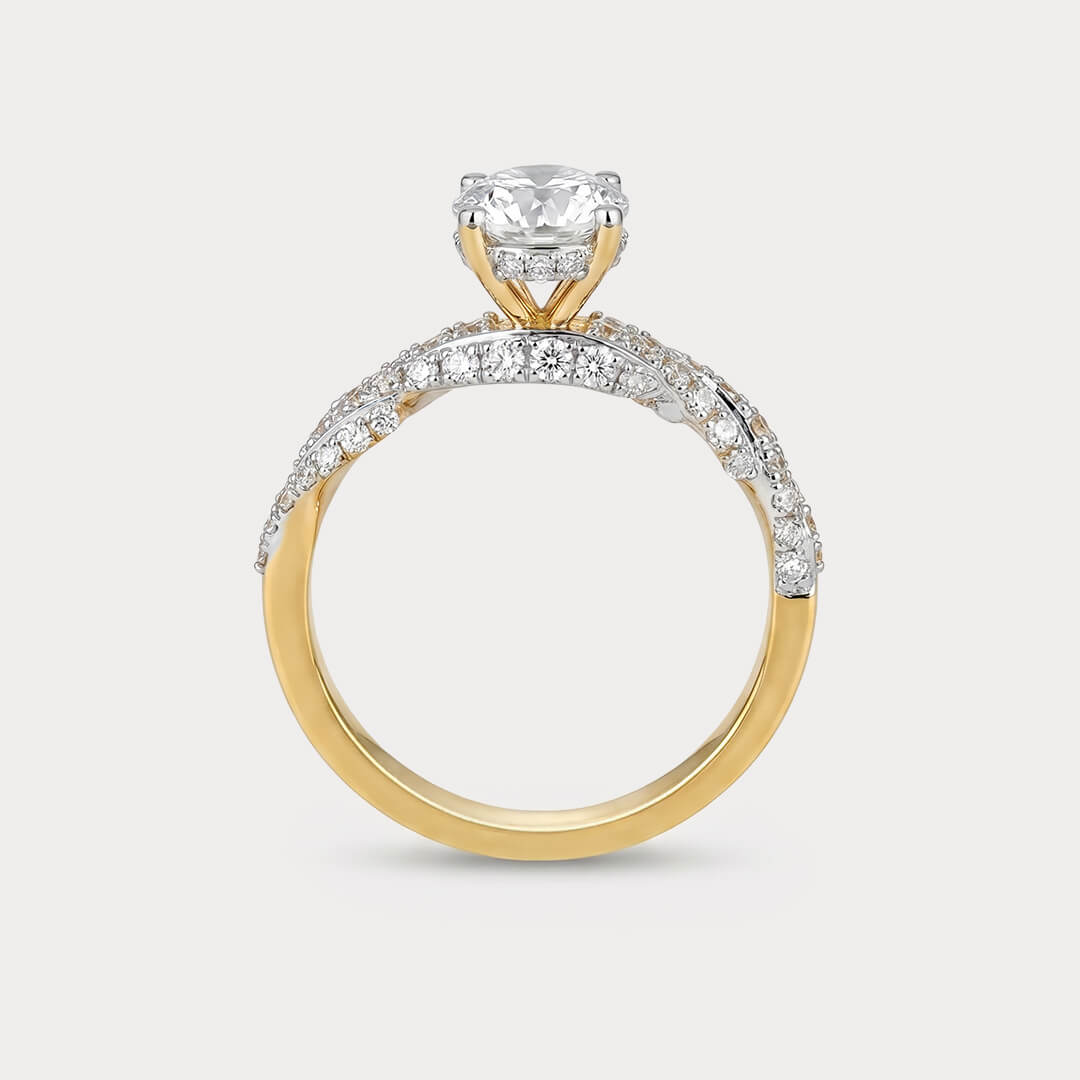 Sol Naciente Solitaire Diamond Ring