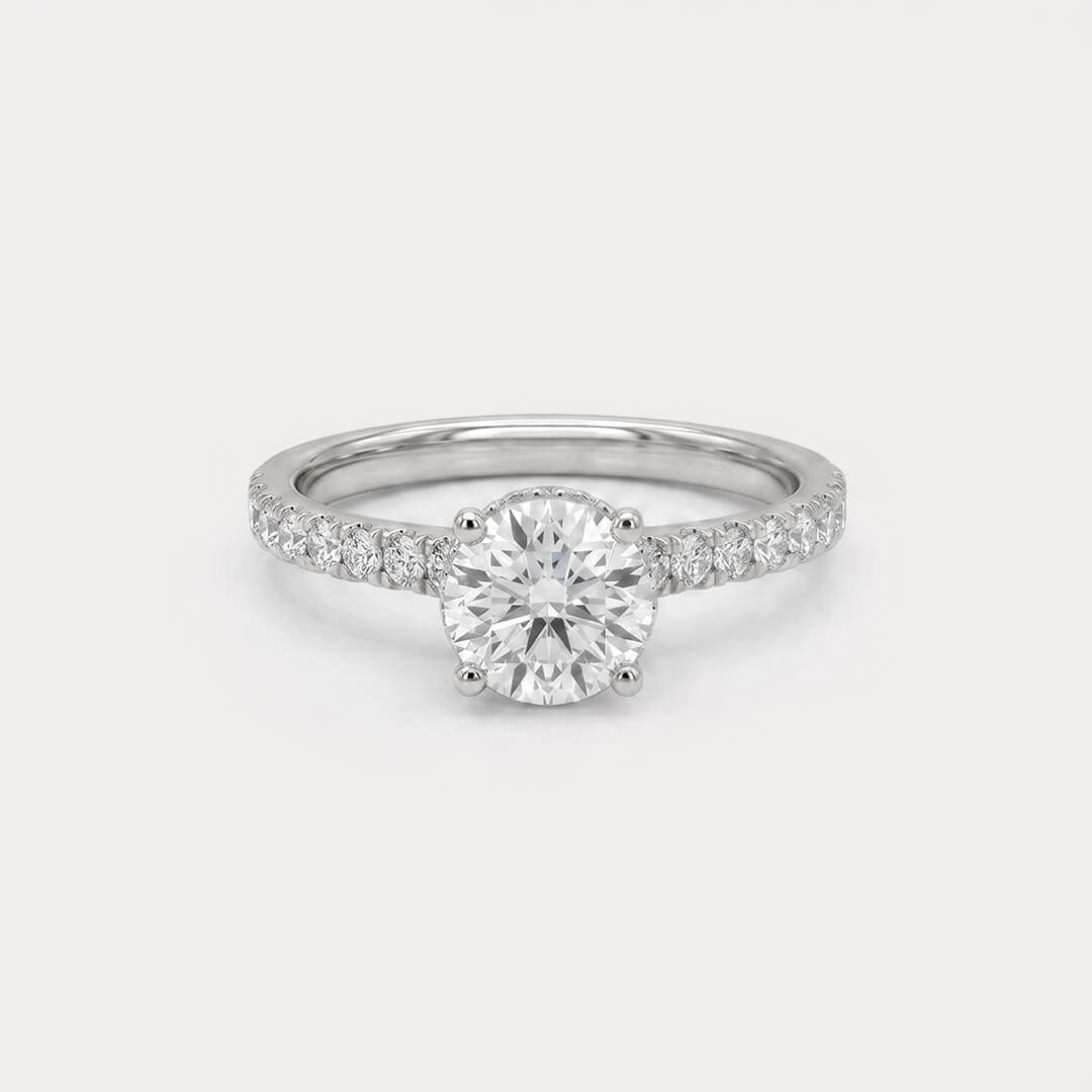 Amore Puro Solitaire Diamond Ring