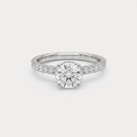 Amore Puro Solitaire Diamond Ring