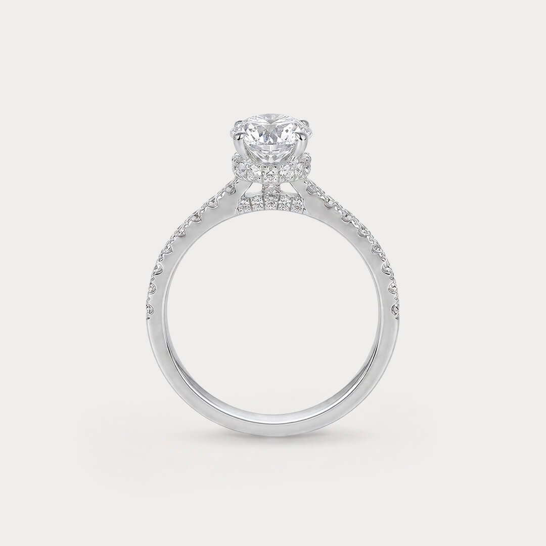 Amore Puro Solitaire Diamond Ring