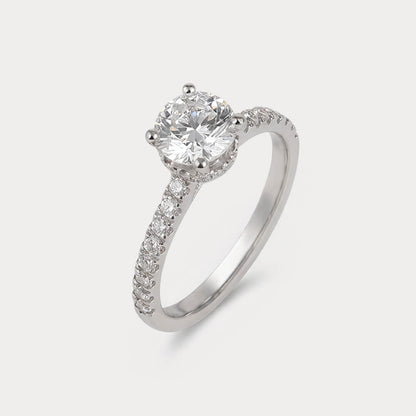 Amore Puro Solitaire Diamond Ring