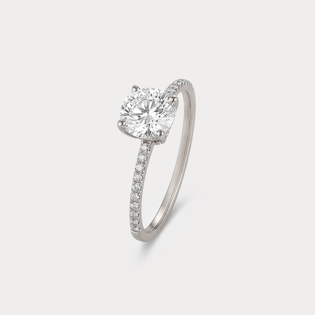 Gioia Vera Solitaire Diamond Ring