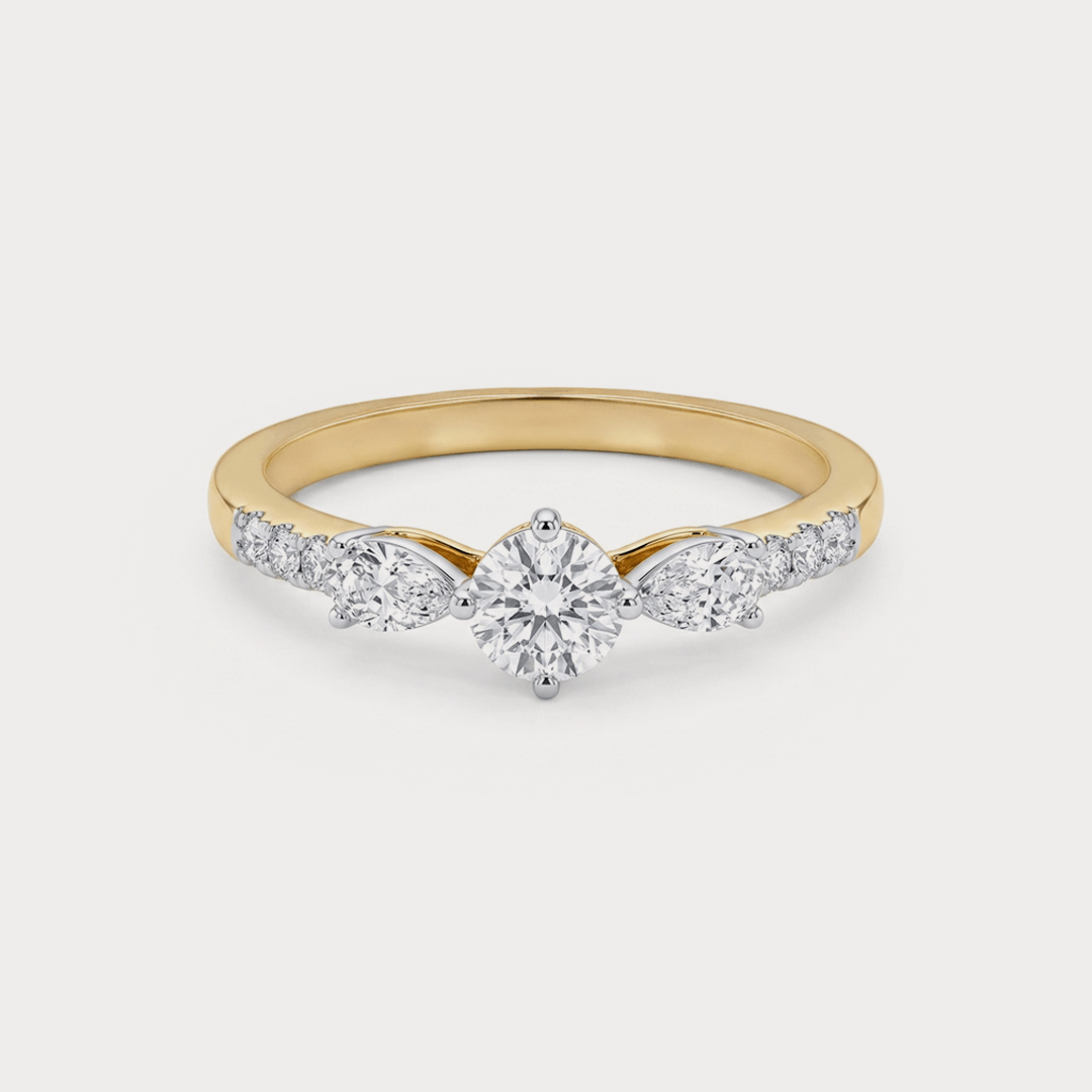 Glimmer Diamond Rings