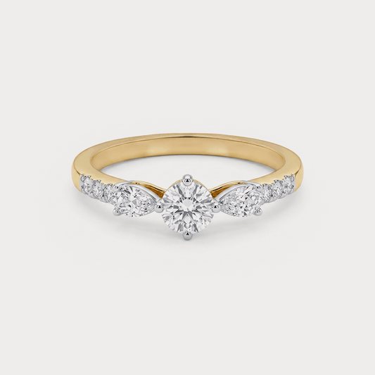 Glimmer Diamond Rings