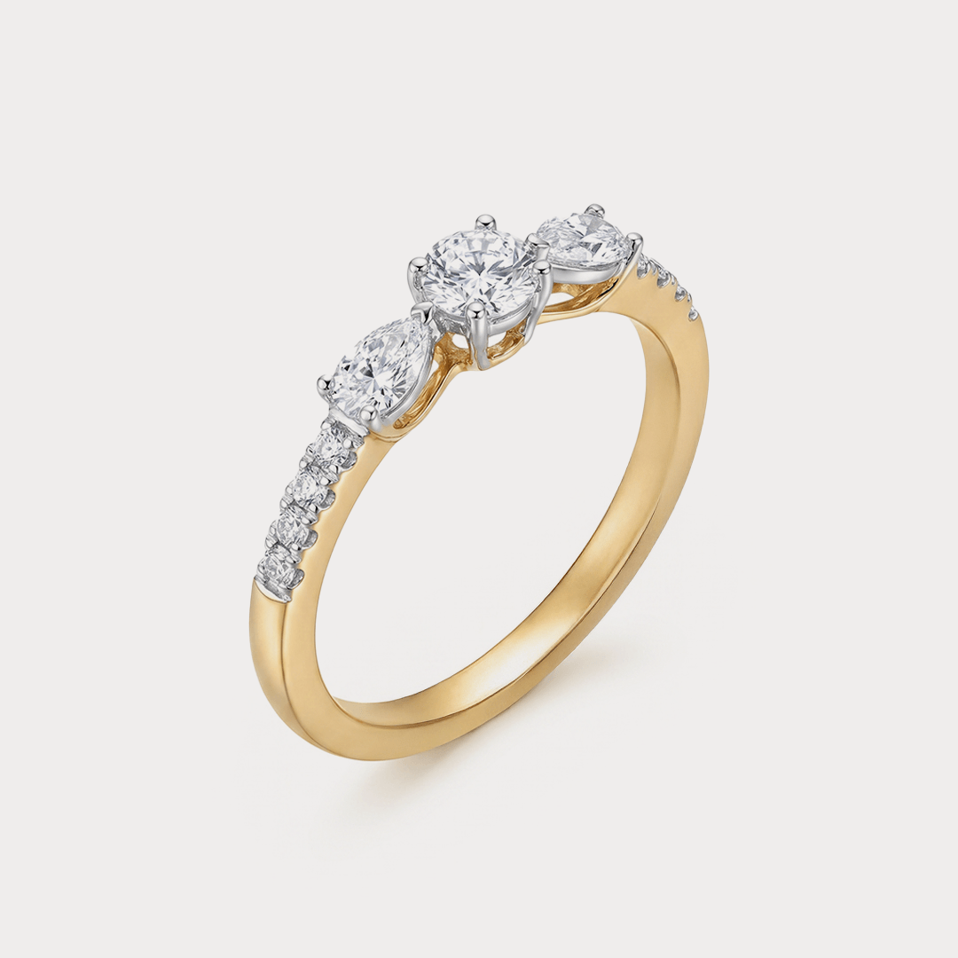 Glimmer Diamond Rings